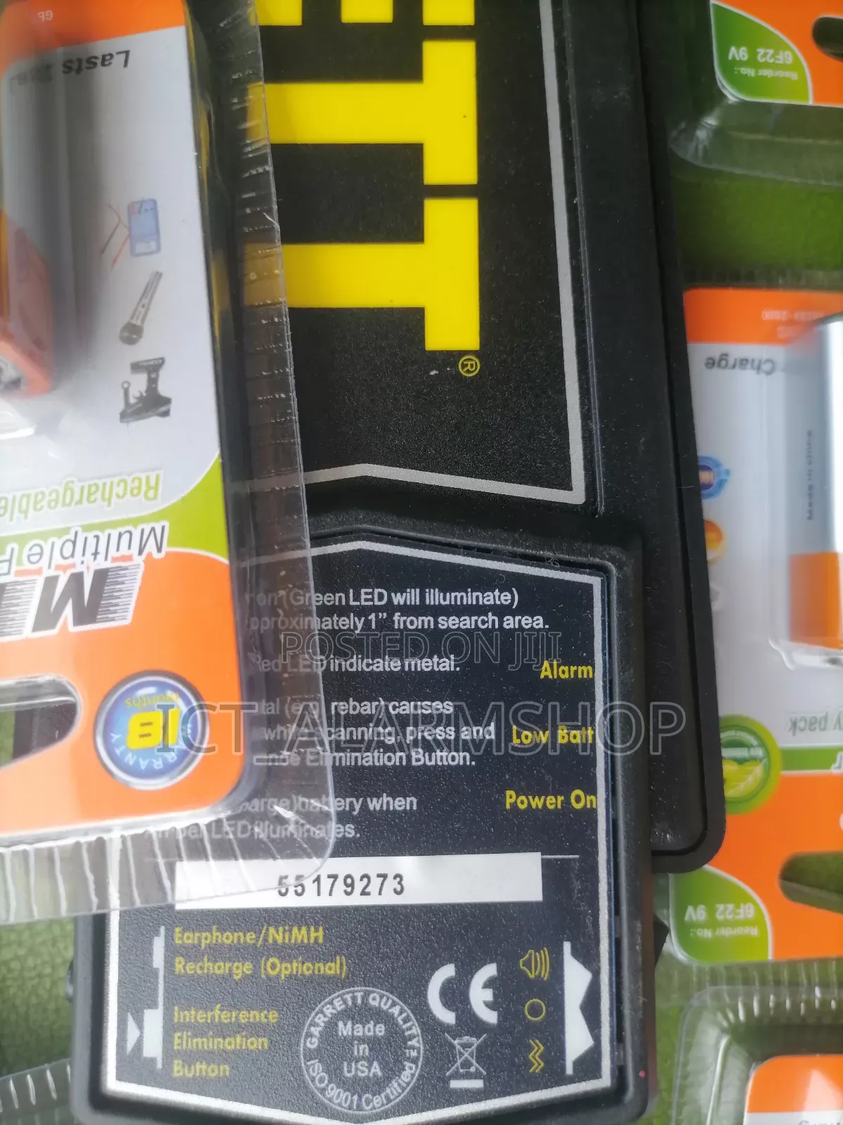 Garrett Metal Super V Body Scanner