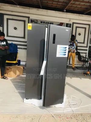 Secure Good Sidebyside Nasco Grey 2 Doors Fridge