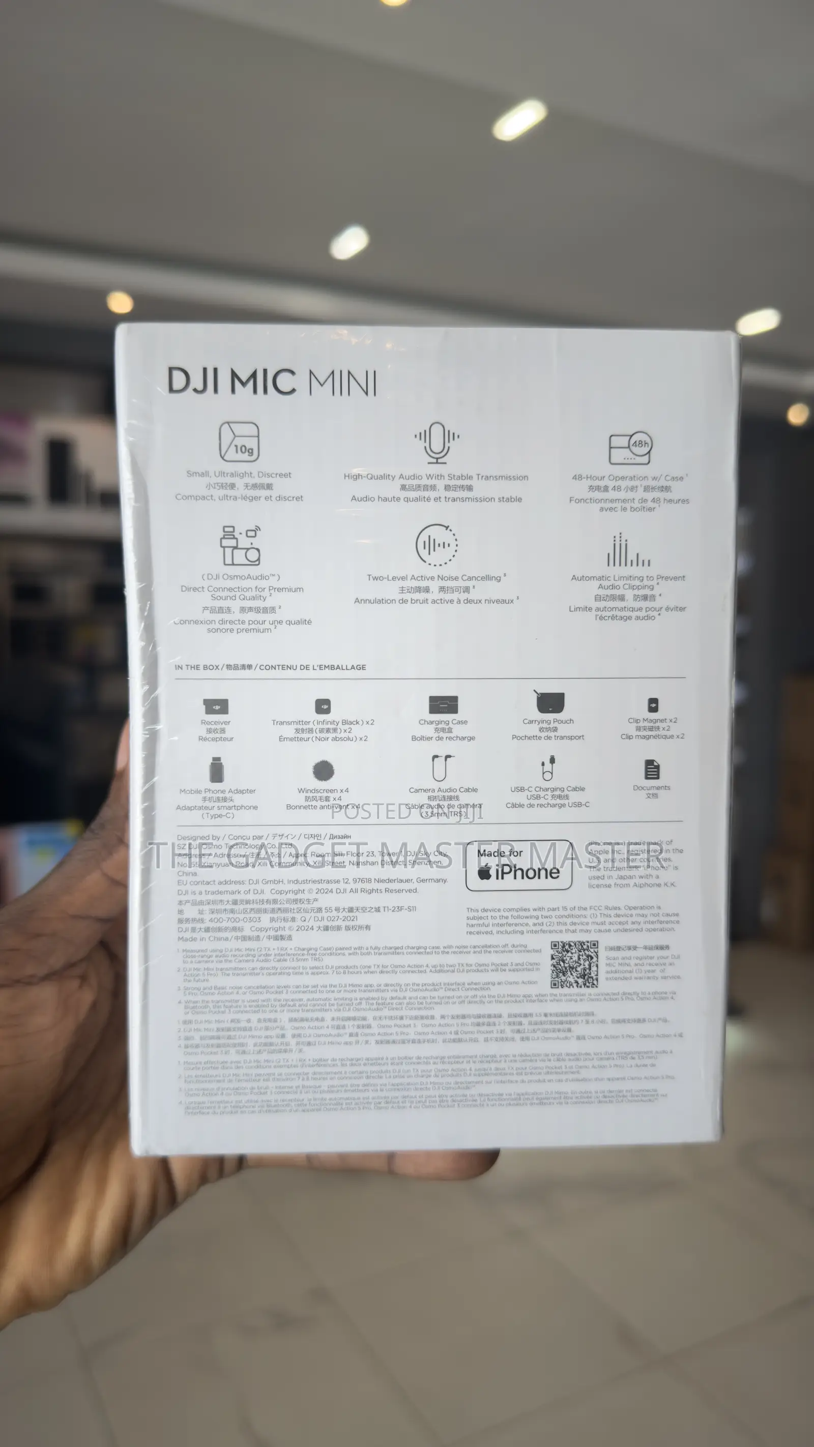 Dji Mic Mini 2x Transmitter 2-Person Compact Microphone