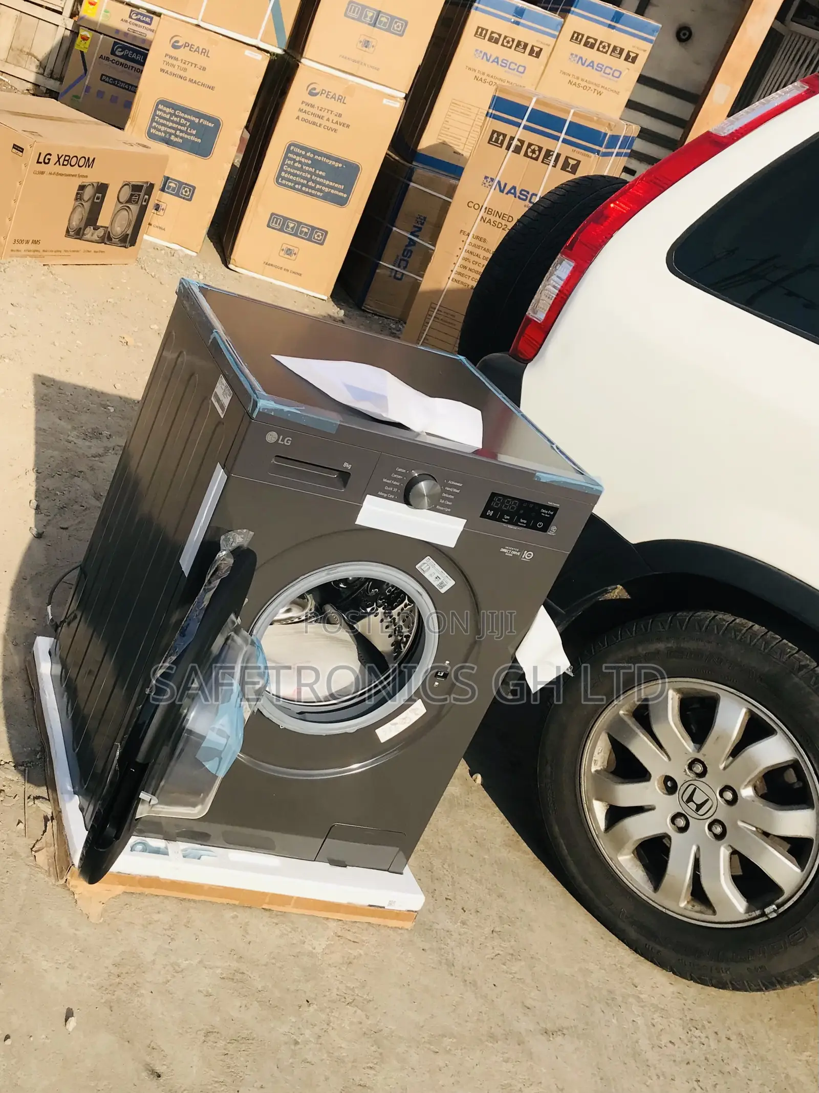 Lg Aquaspin 8kg Frontload Fullauto Grey Washer