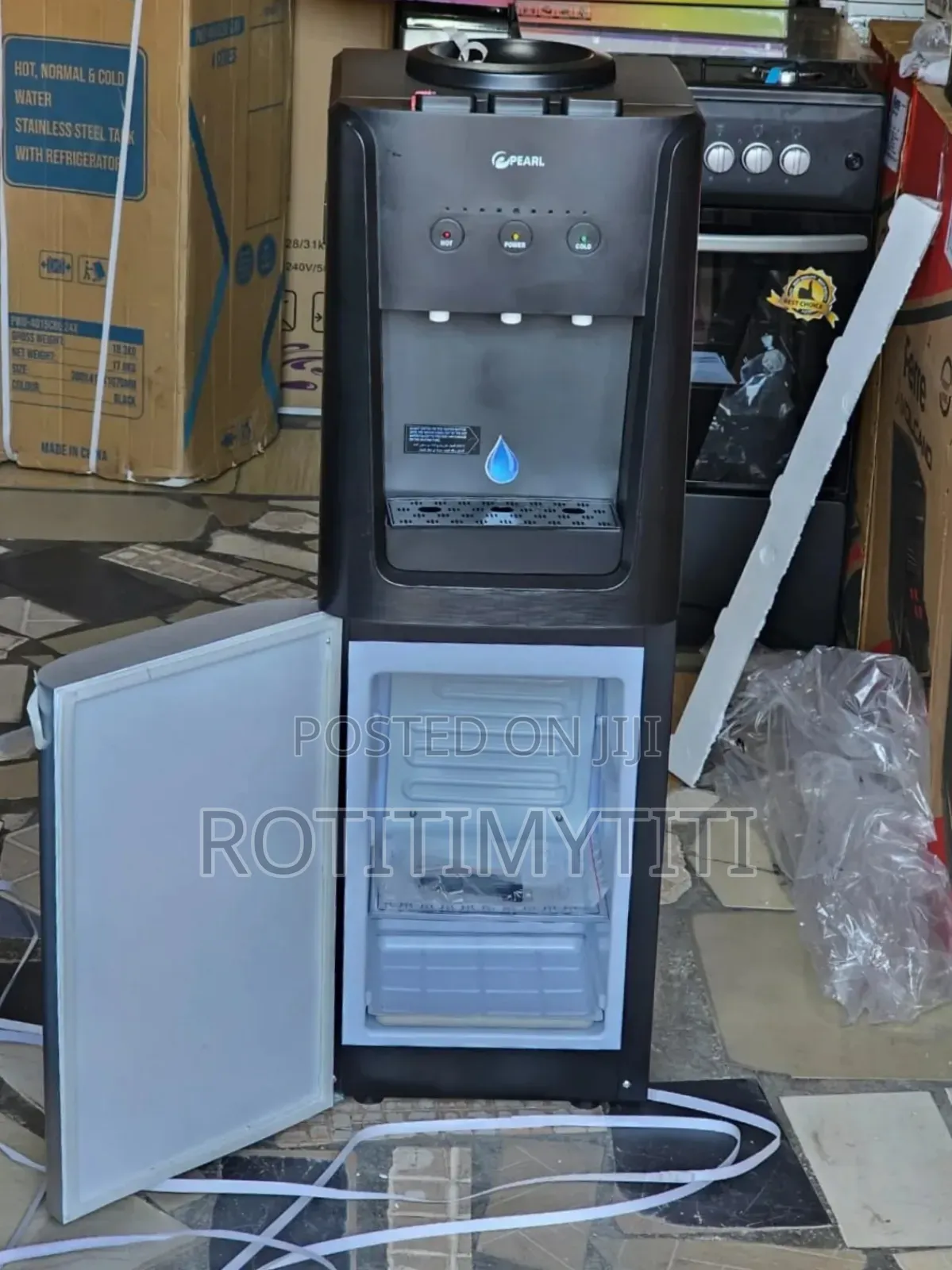 Easy and Fast Delivery Pearl Water Dispenser With Fridge