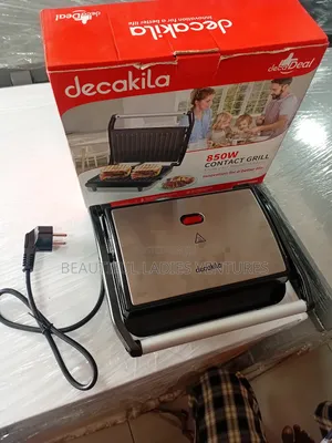 850w Decakila Press and Sizzle Contact Grill