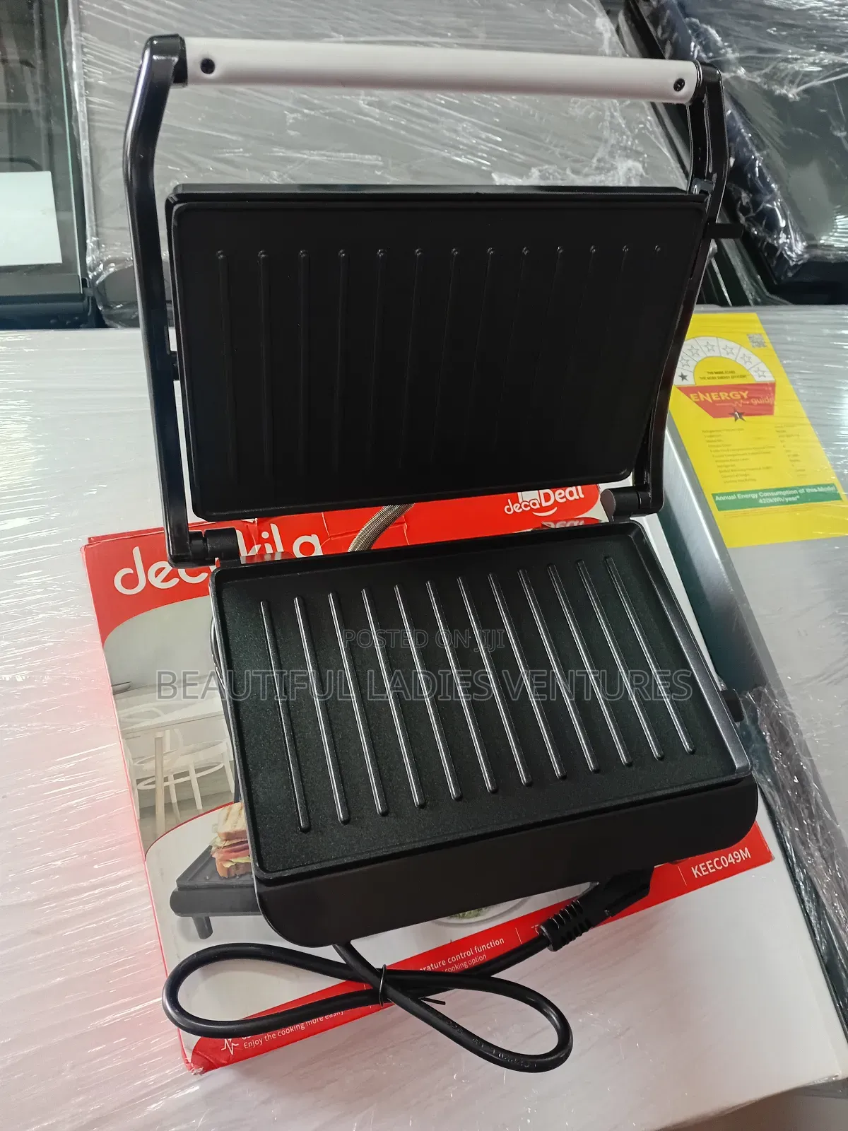Decakila 850w Quick Contact Griller
