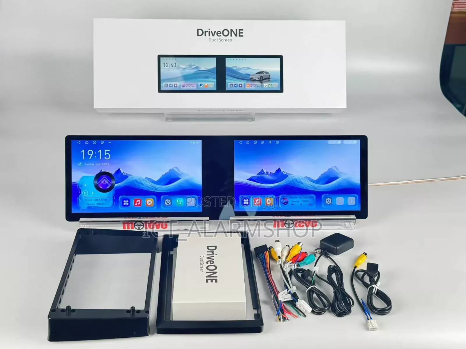 Driveone Dual Screen" Car Infotainment System