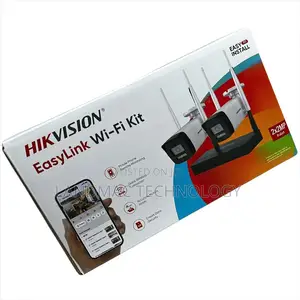 Hikvision (Nks424w0h) Two Bullet 4mp Wifi NVS Kit