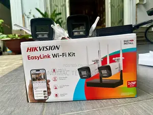 Hikvision (Nks424w0h) Two Bullet 4mp Wifi NVS Kit