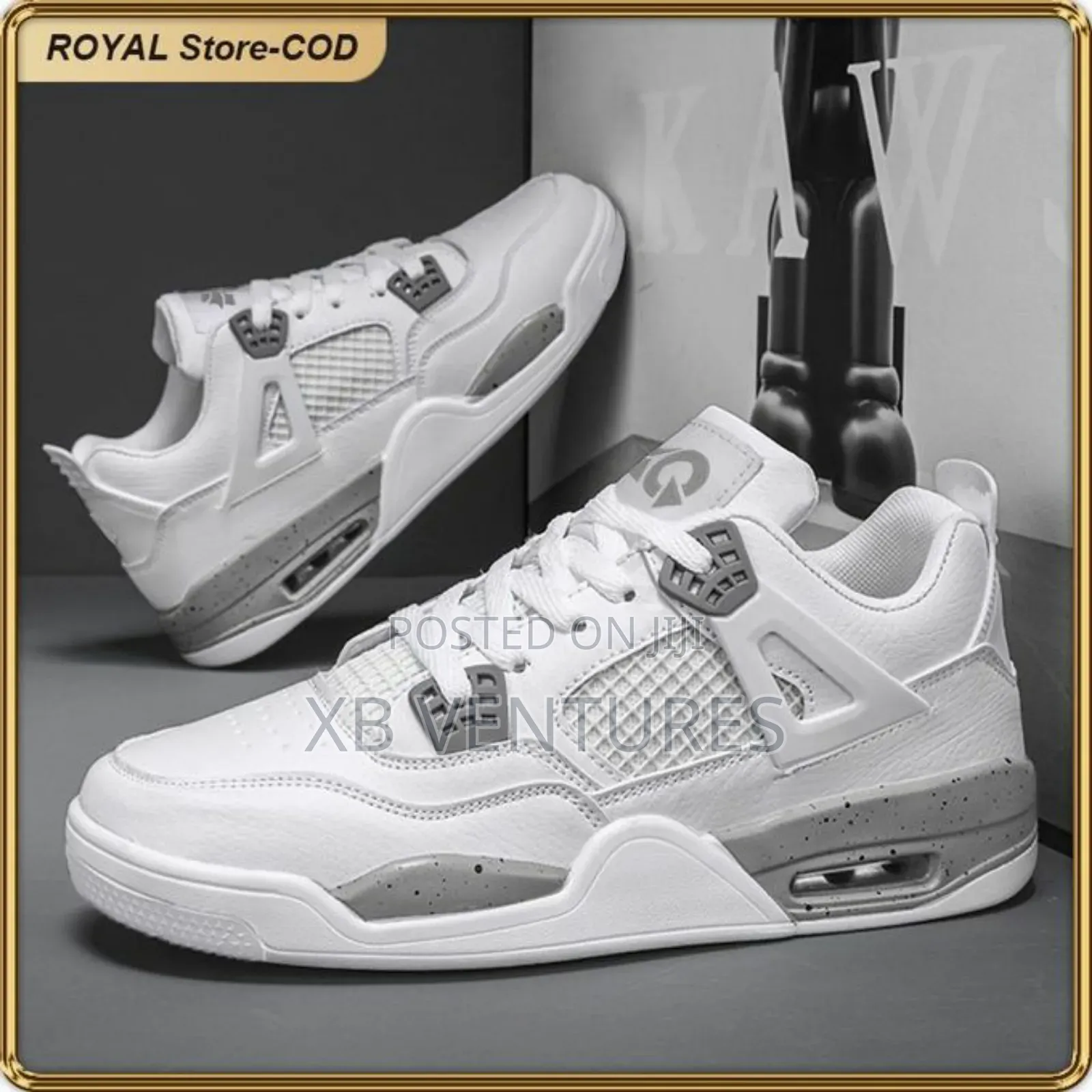 Ashion High-quality Sneakers - White