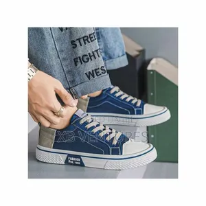 Canvas Skateboarding Shoes - Blu