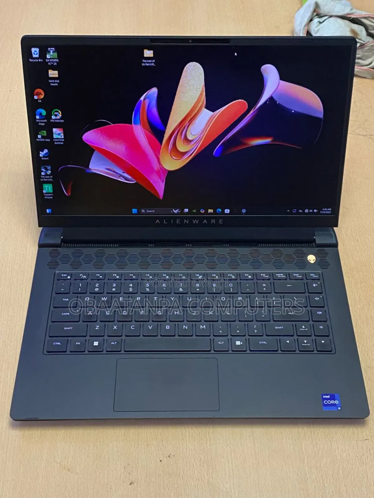 Laptop Dell Alienware M15 R7 16GB Intel Core I9 SSD 1T
