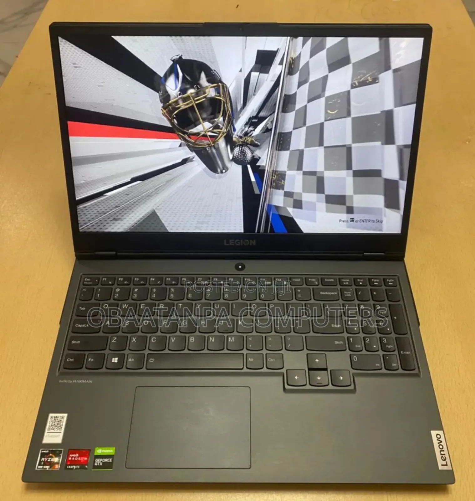 Laptop Lenovo Legion 5 8GB AMD Ryzen 5 SSD 256GB