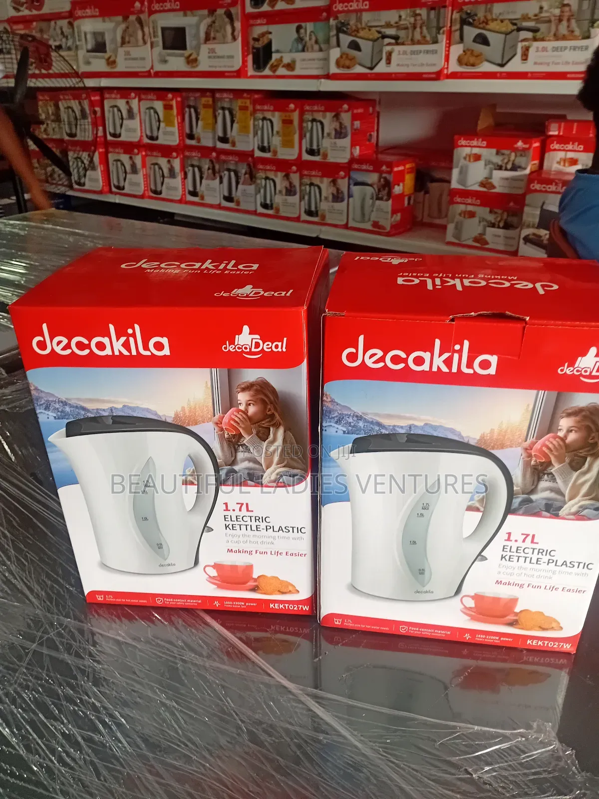 Decakila 1.7l Noiseless Kettle Q
