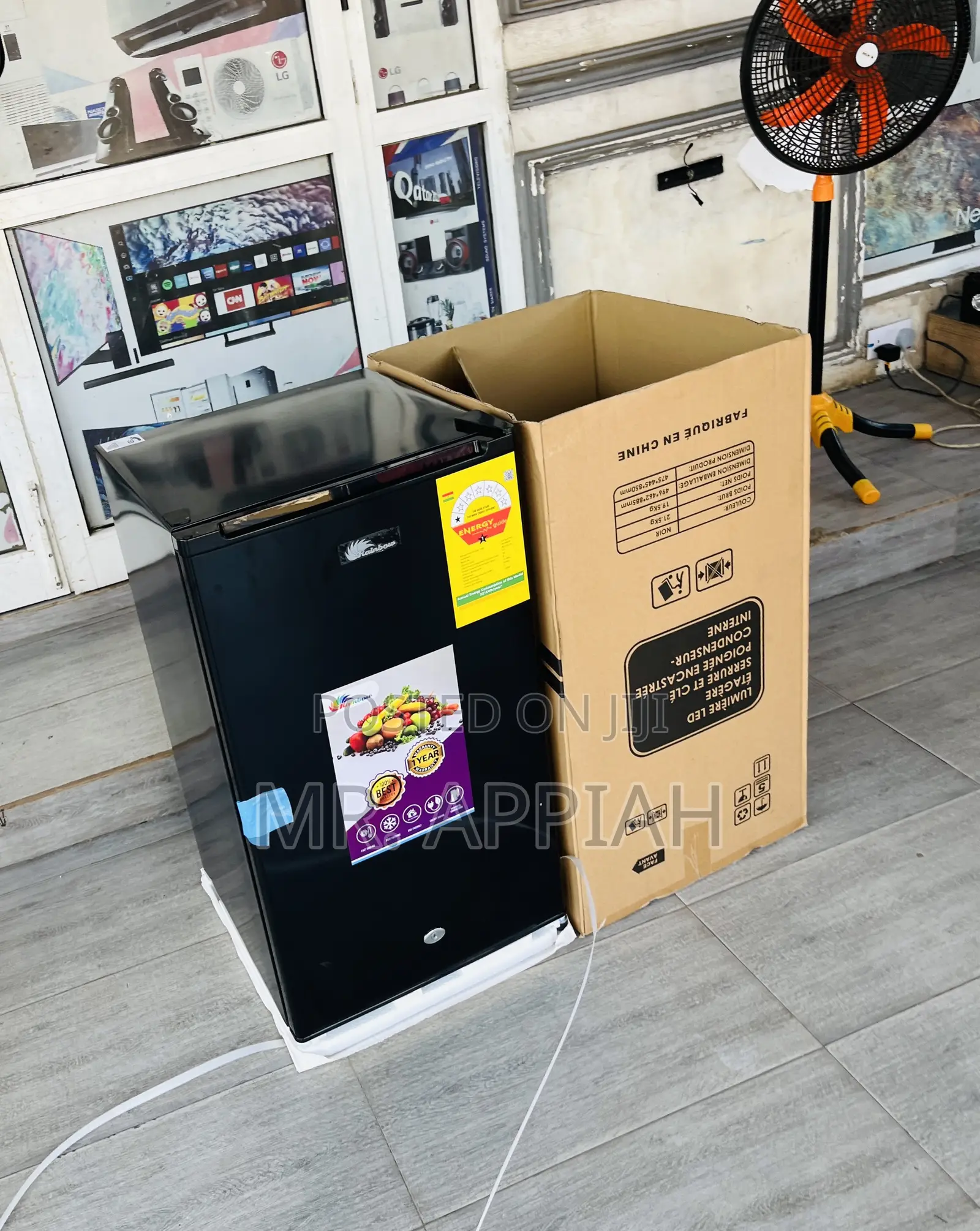 New Original Rainbow Single Door Electric Fridge 