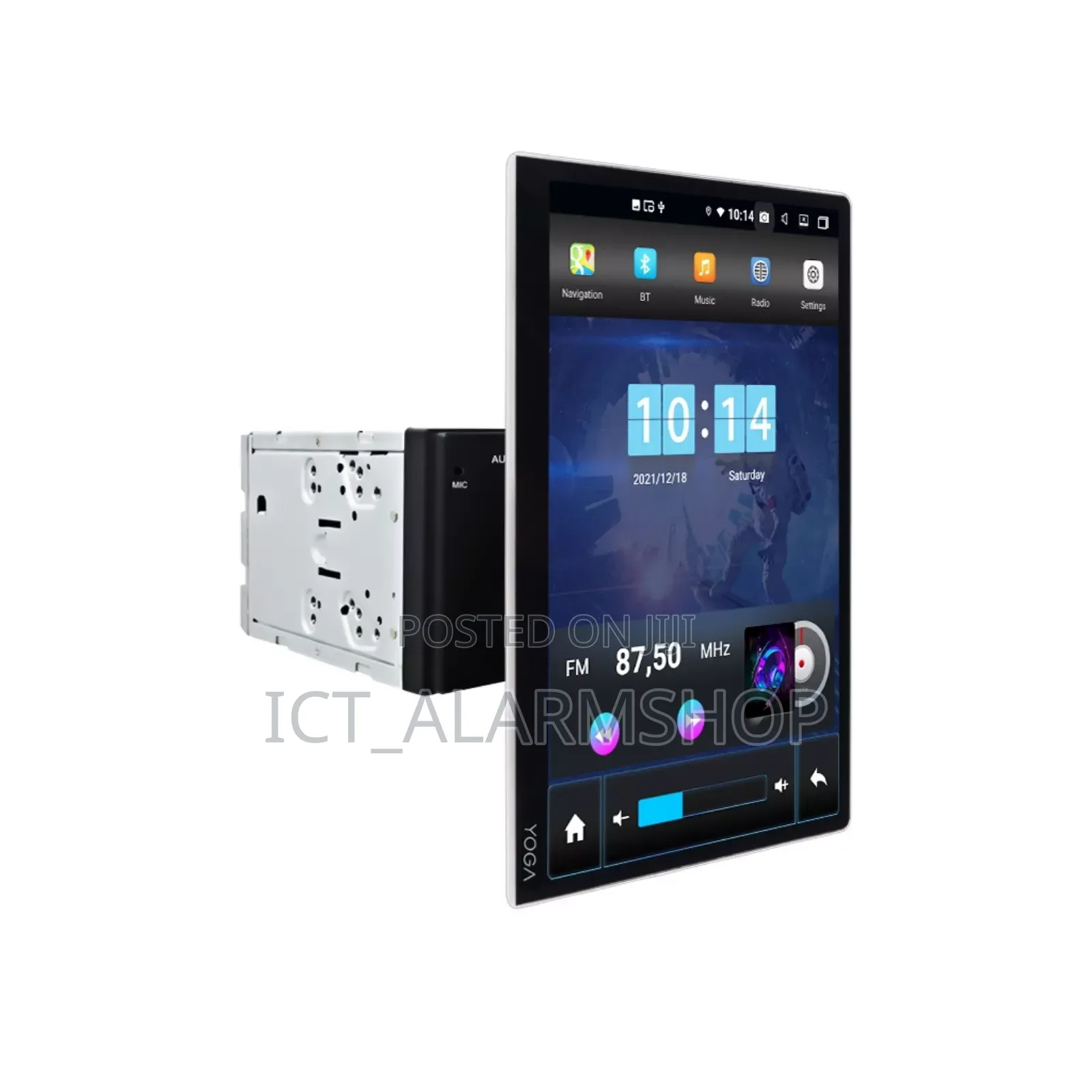 Tesla 12.2" Px6 100 Rotatable Ips 2 Din Android 4gb 64gb