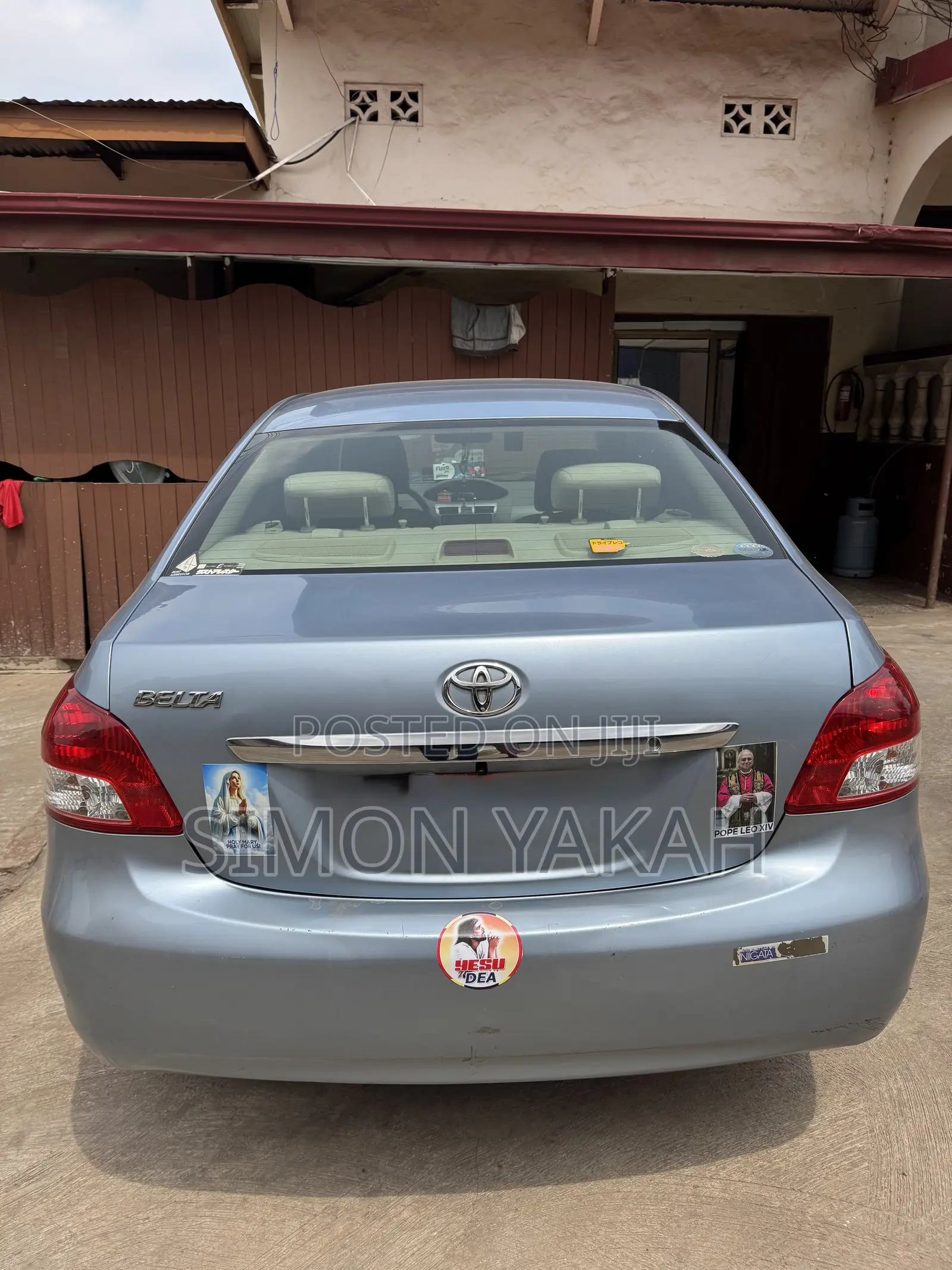 Toyota Belta 2012 Blue