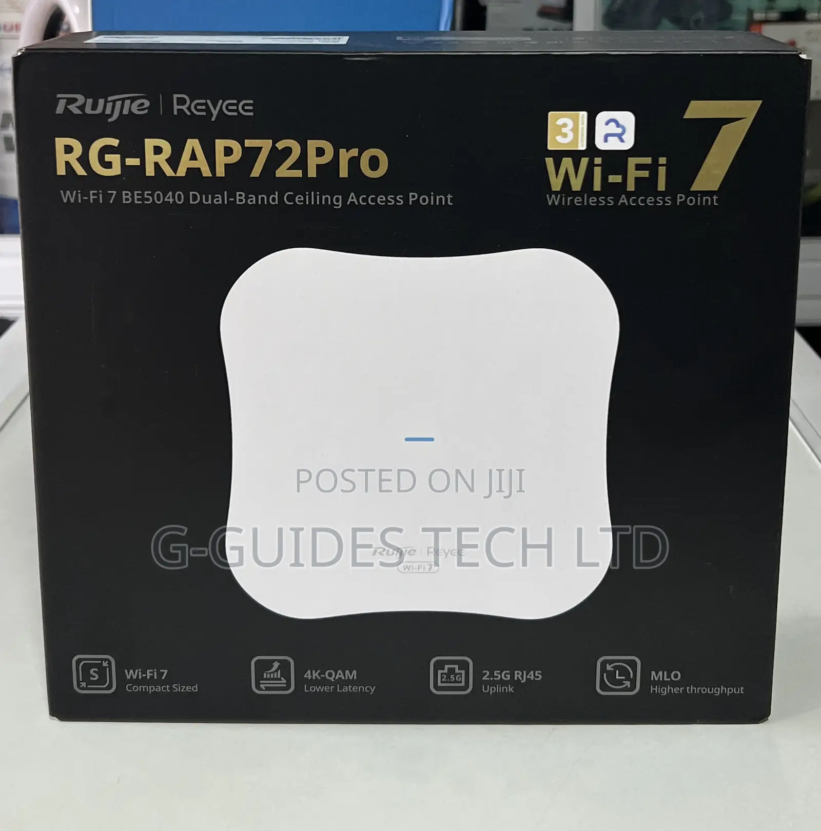 Ruijie Rg-Rap72pro Wi-Fi 7 Dual-Band Ceiling Access Point