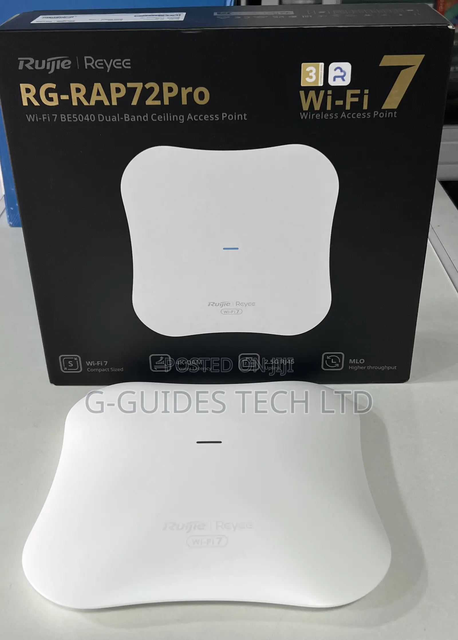 Ruijie Rg-Rap72pro Wi-Fi 7 Dual-Band Ceiling Access Point