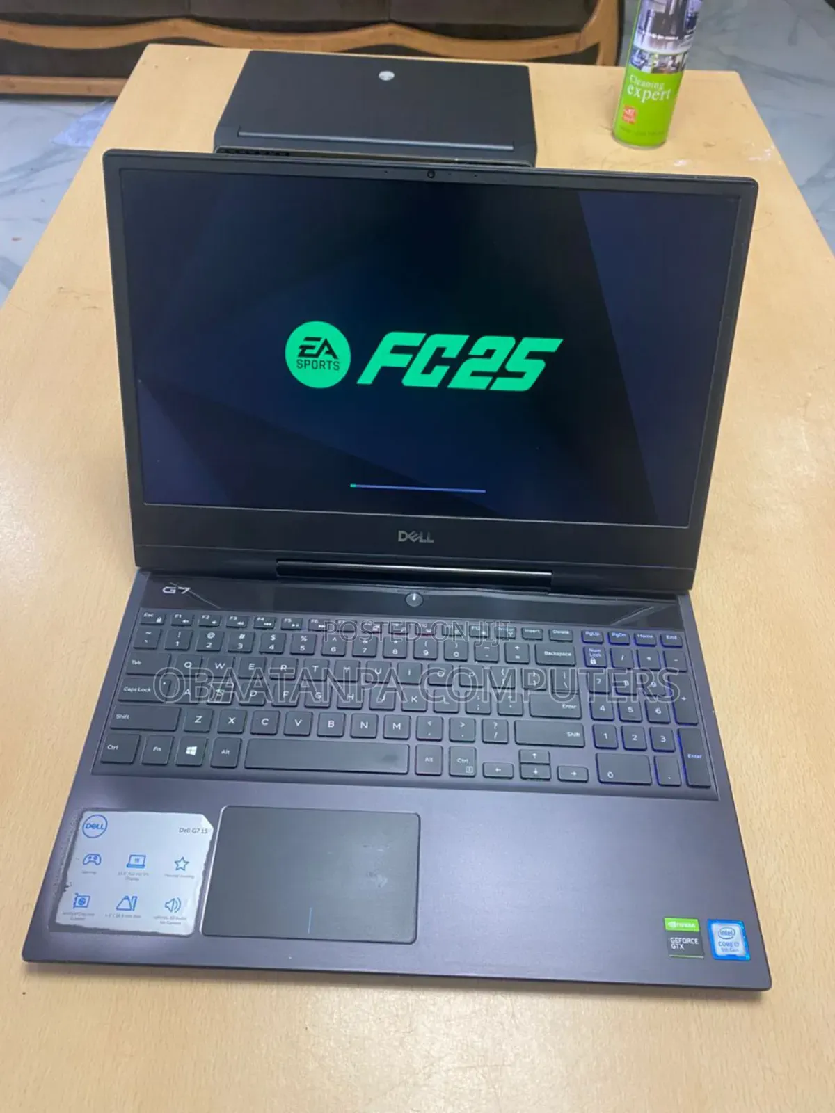 Laptop Dell G7 15 7590 16GB Intel Core i7 SSD 256GB