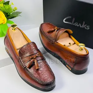 Clarks Brown Ring My Bell Mens Shoe