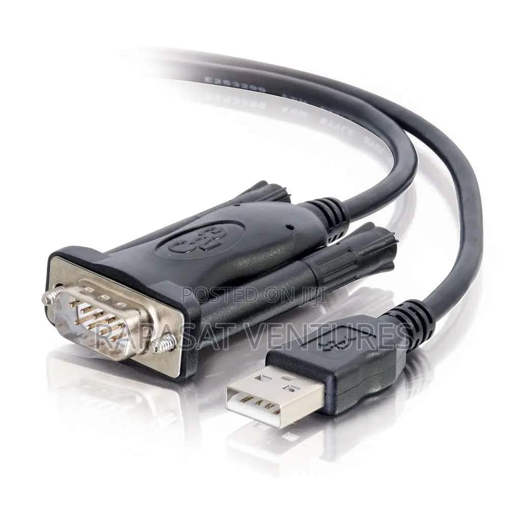 Usb to Rs232 Db9 Male Adapter 9 Pin Serial Cable