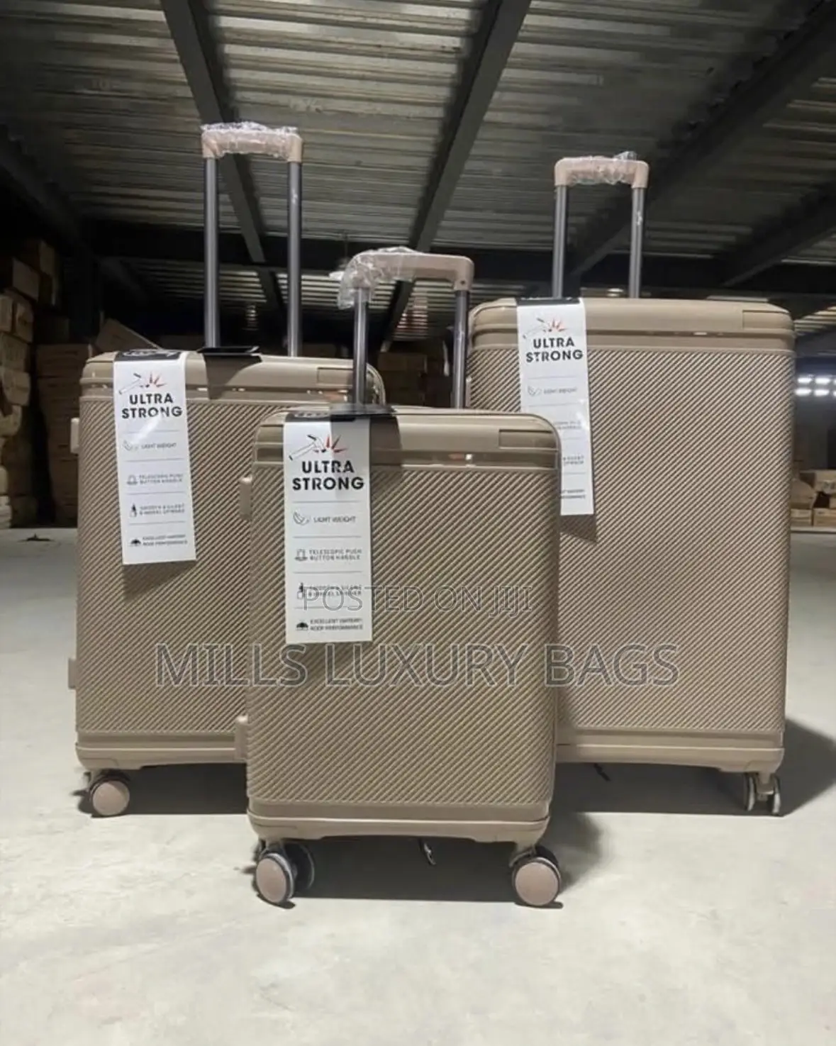 Ultra Strong Pp Luggage