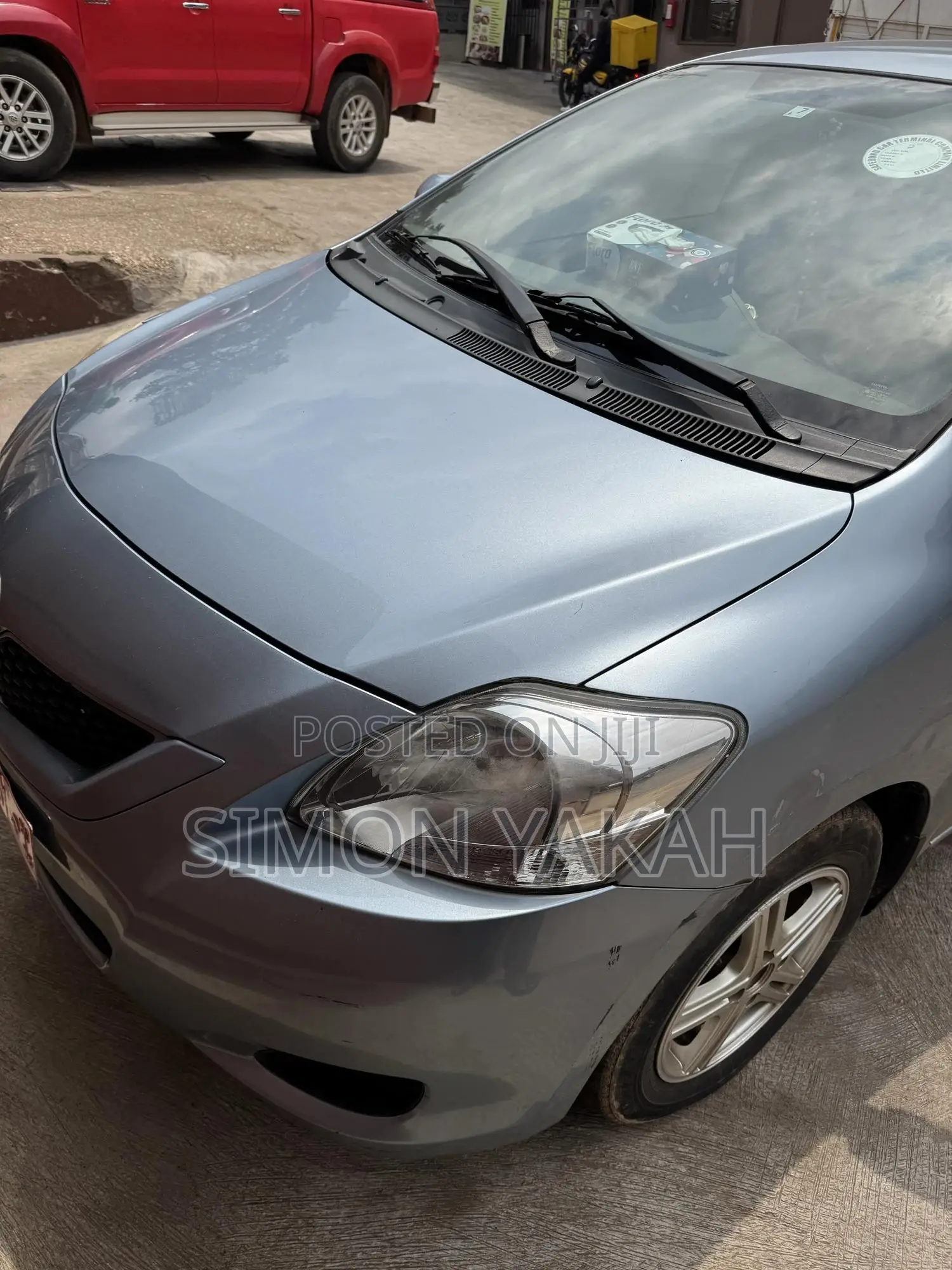 Toyota Belta 2012 Blue