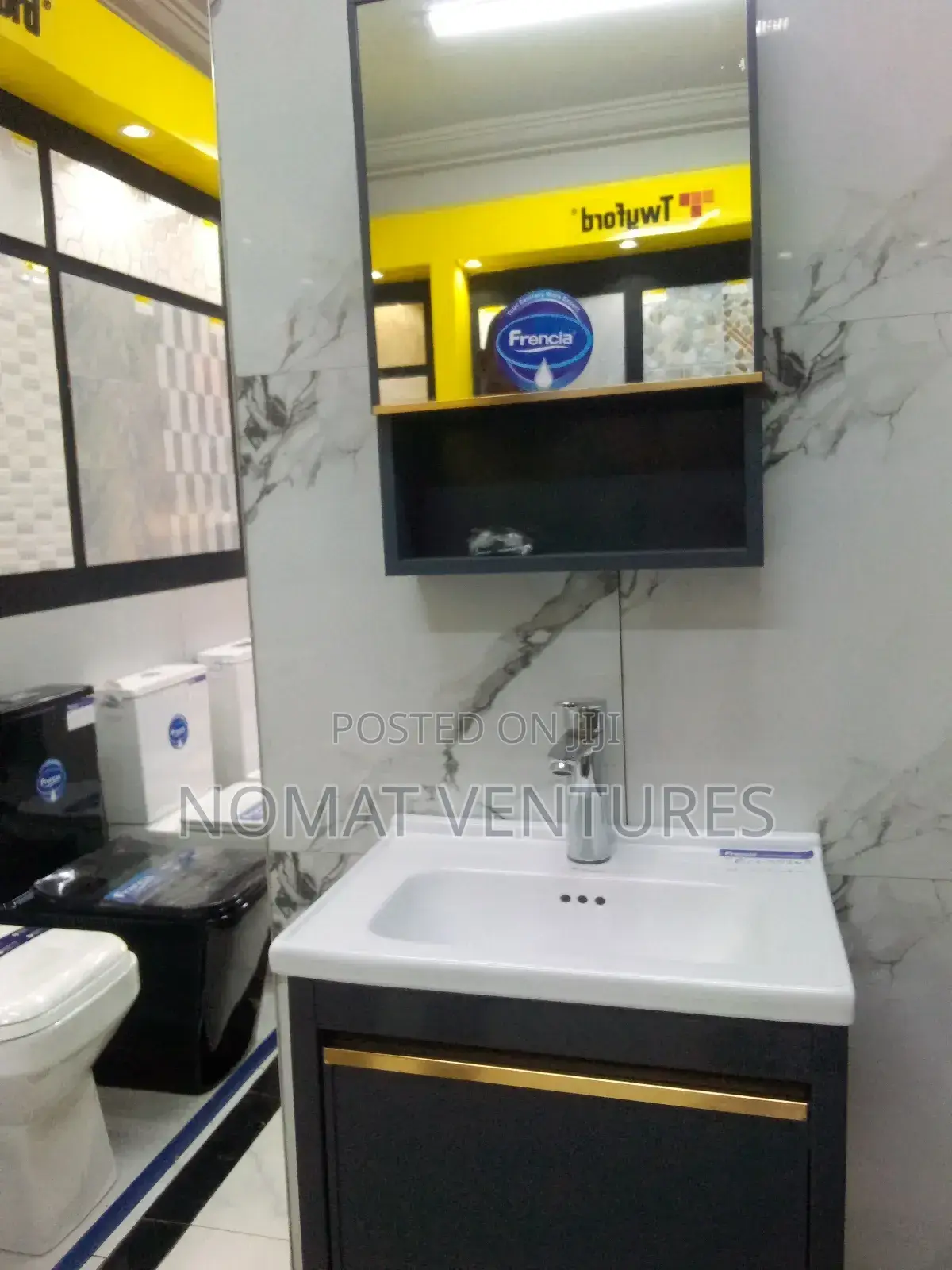 Complete Basin With Mirror for sale - Nomat Ventures Price: GH₵ 1,300 ...