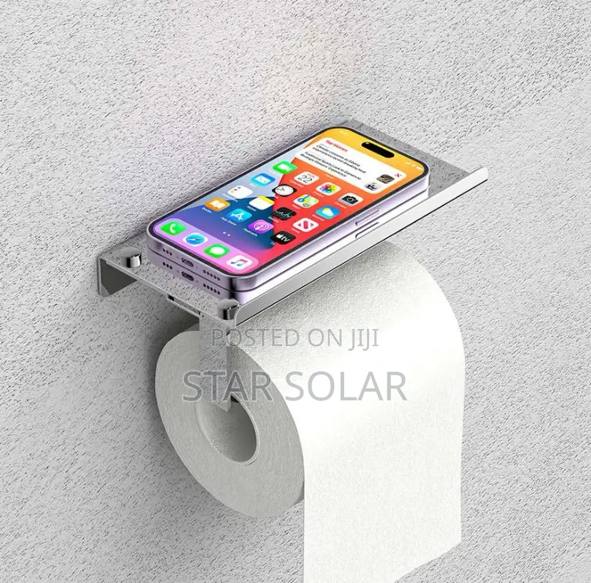 304 Stainless Wall Mounted Steel Toilet Paper Holder