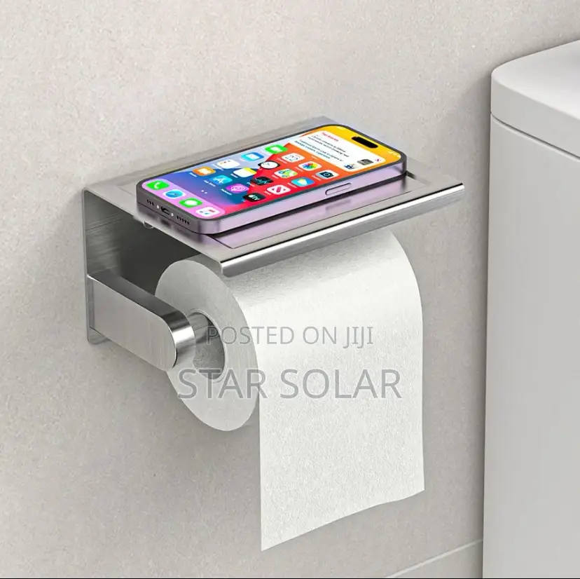 Wall Mounted Stainless Steel Toilet Roll Holder