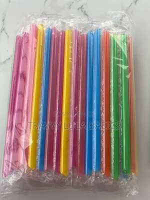 New Boba Hollow Straw-100pcs