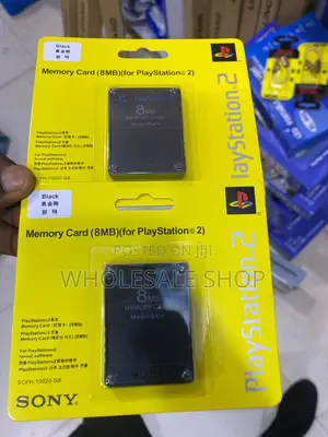 Sony Playstation 2 8mb Memory Card