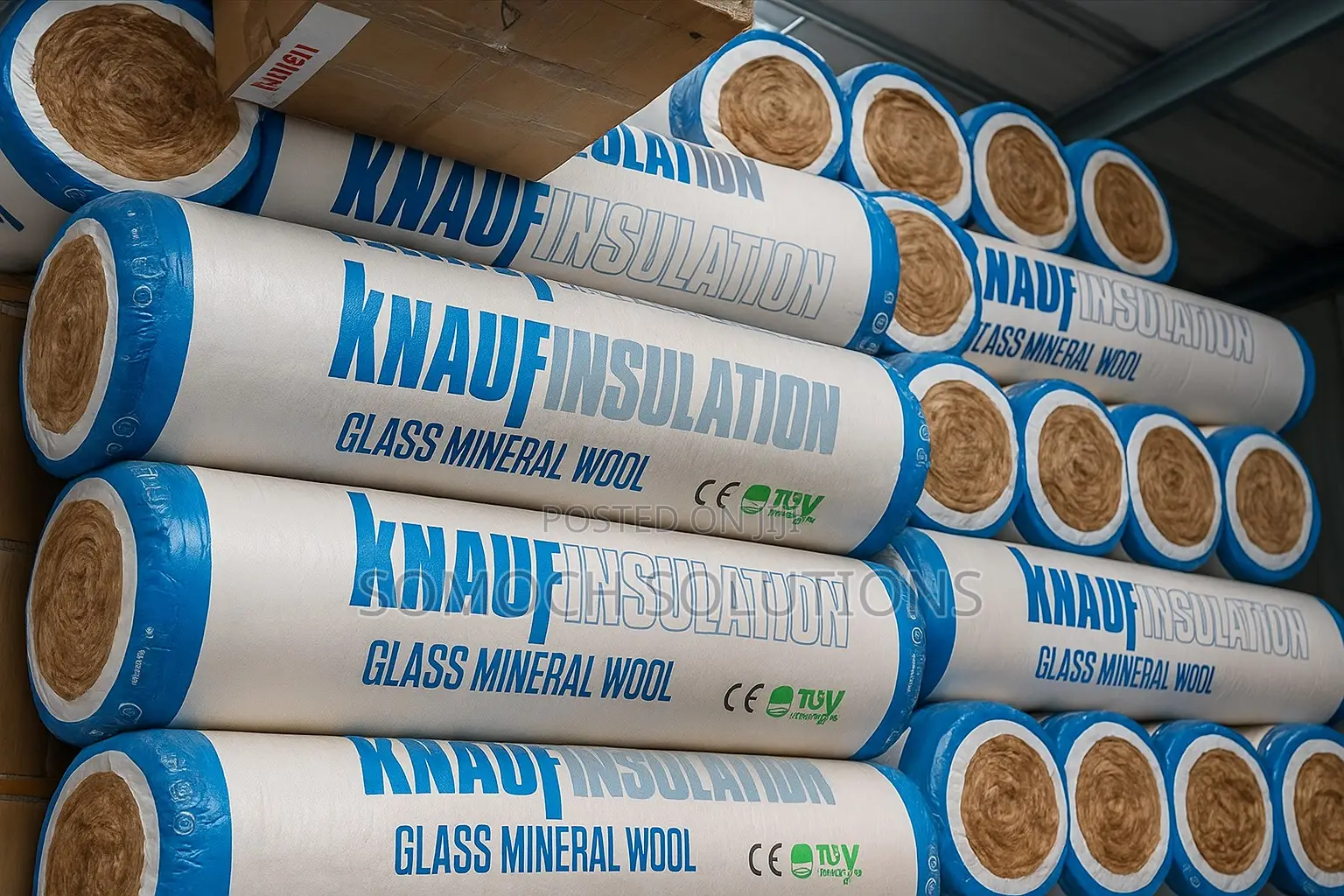 Knauf Insulation Rolls Thermal Acoustic Wool for Buildings