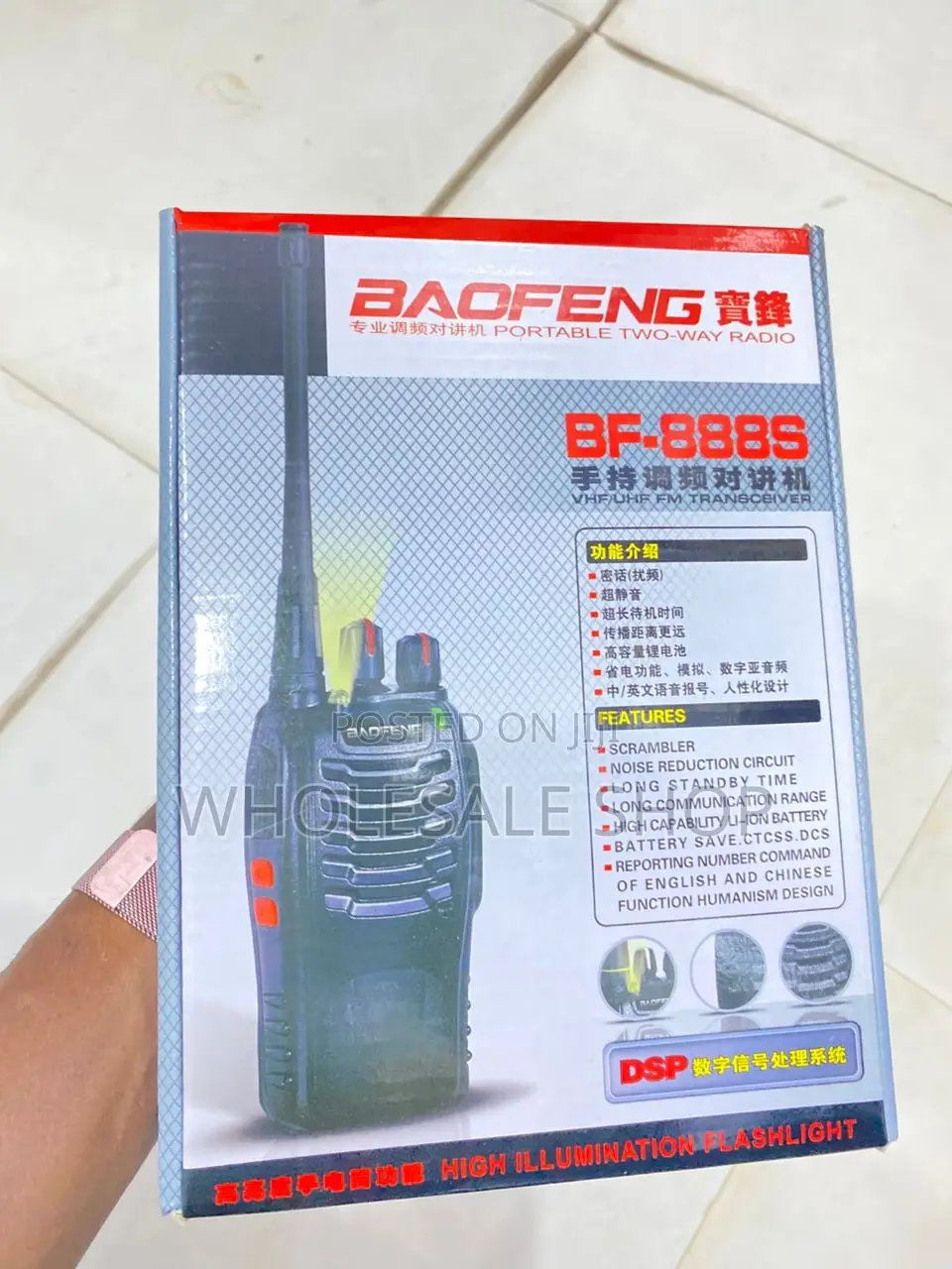 Bf-888s Two Way Transceiver