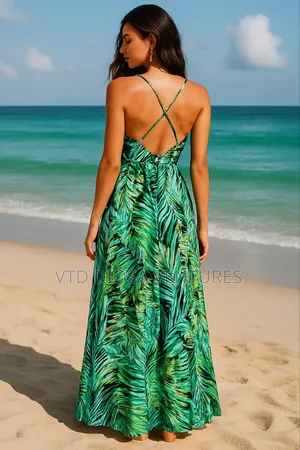 Floral Beach Dress