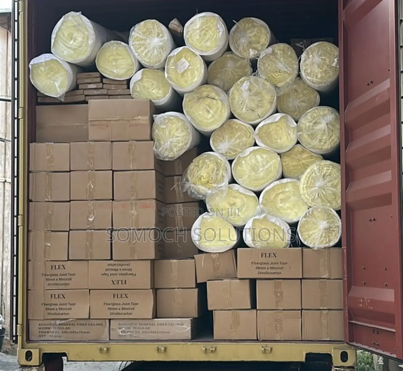 Isoking Glass Wool Insulation Roll Thermal Soundproofing