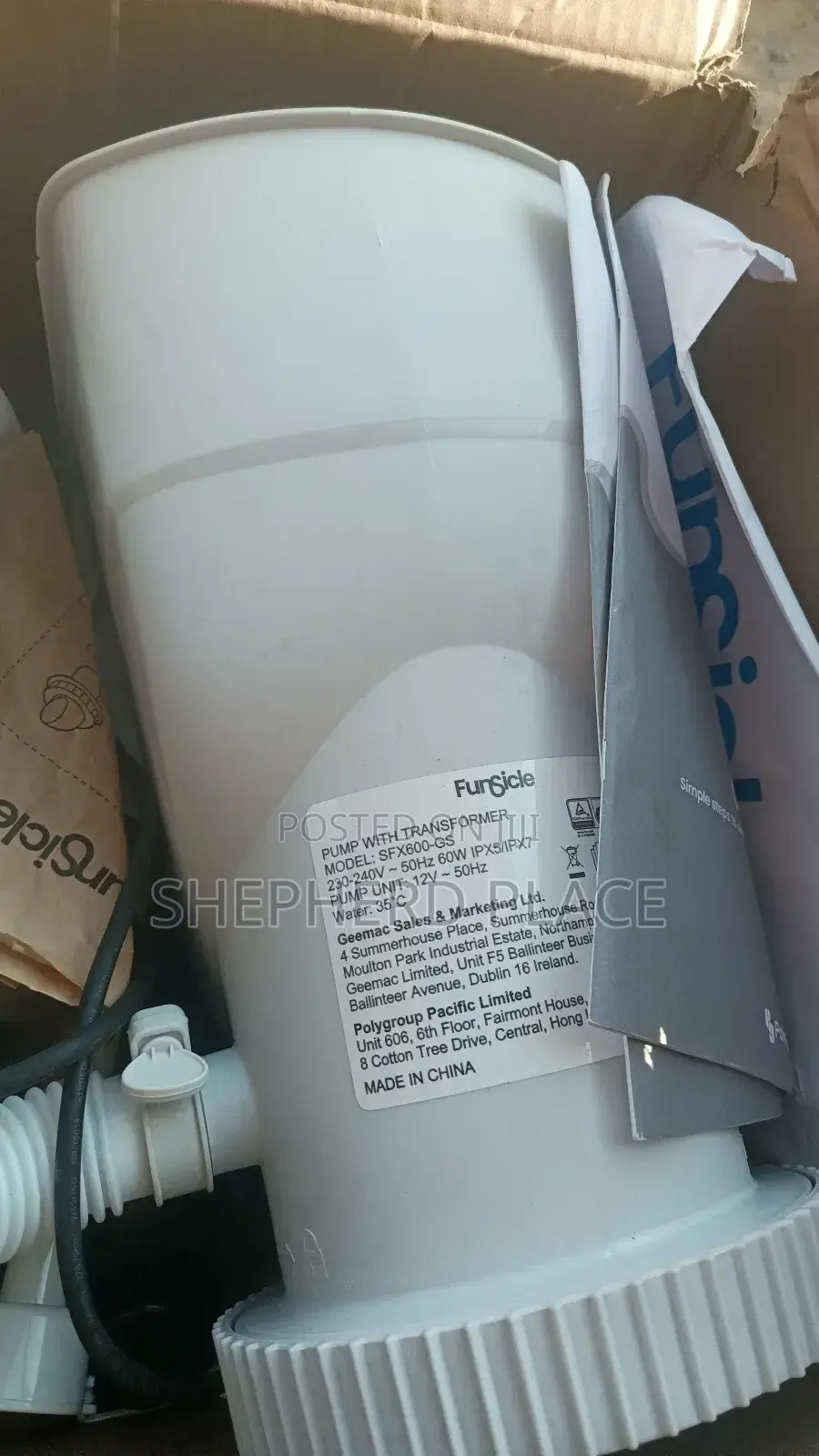 Summer Waves Skimmerplus Filter Pump