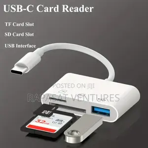 4in1 Card Reader Adapter Usb3.0/Usb-C/Sd/Tf Hub