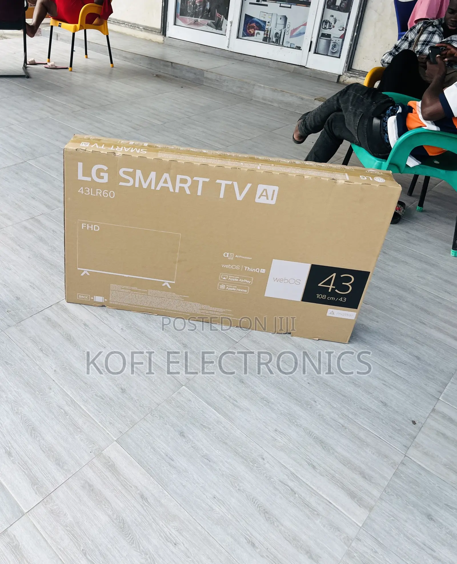 Fresh in Box Lg43lr60006 43 Inch Smart Television(Black).