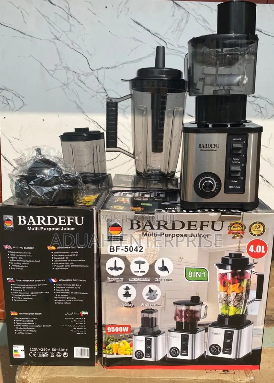 Bardefu 4l (8in 1) Blender