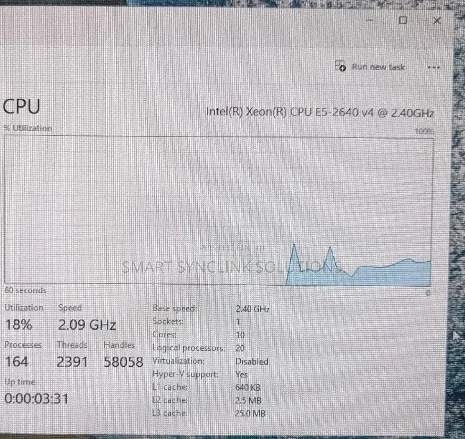 Intel Xeon E5-2640 V4, 3.50ghz (10 Cores / 20 Threads)