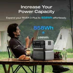 Ecoflow River 3 Max Plus Powerstation, 858wh, 600w Output