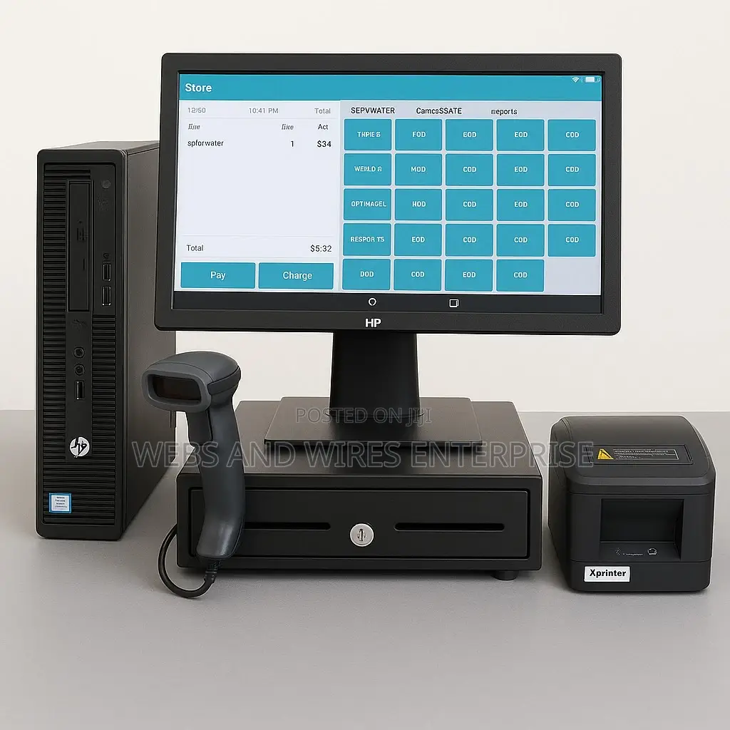 Pos System With Slightly Used I3 Pc And Free Software