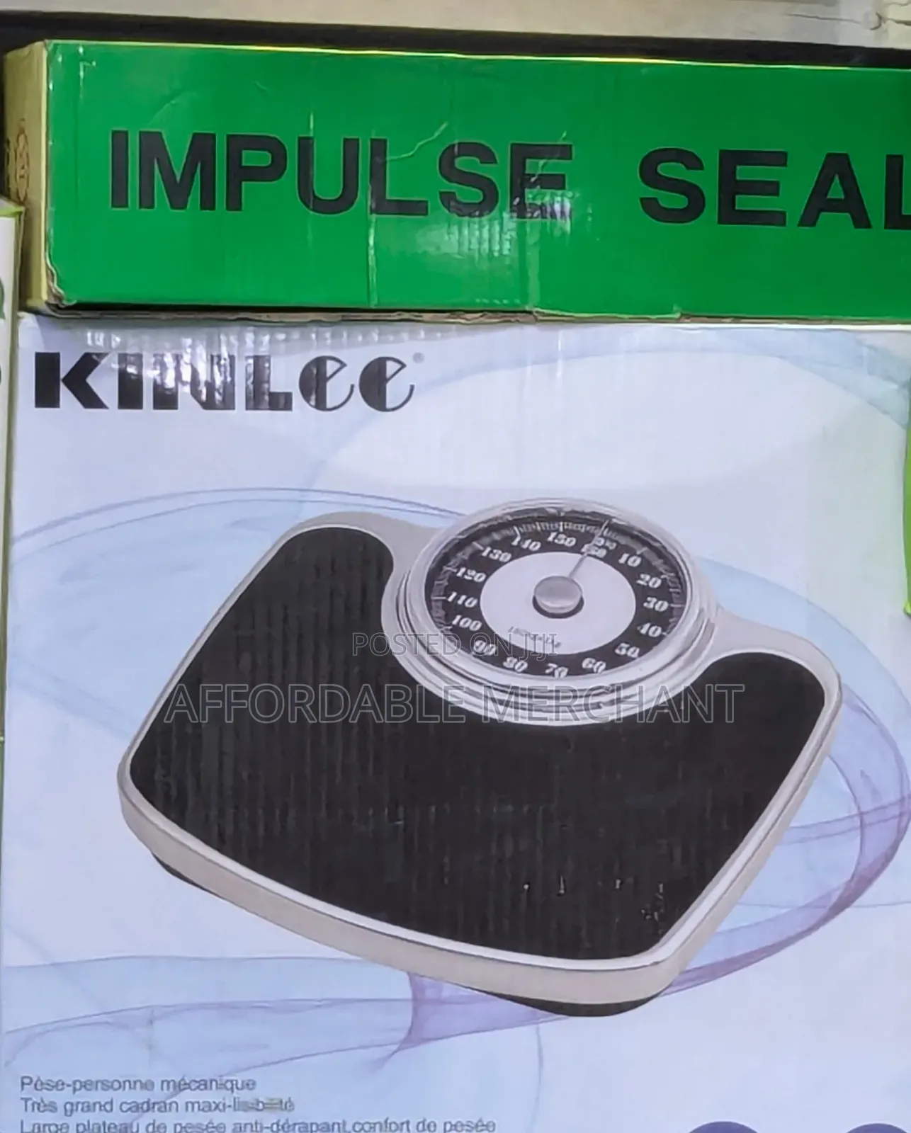 Professional Mechanical Weight Scale 160 Kg Capacity