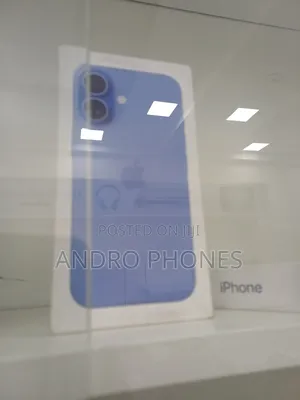 New Apple iPhone 16 256 GB Blue