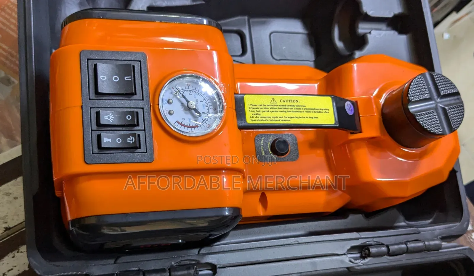 Hydraulic Car Jack Lift Built-in Inflatable Pump