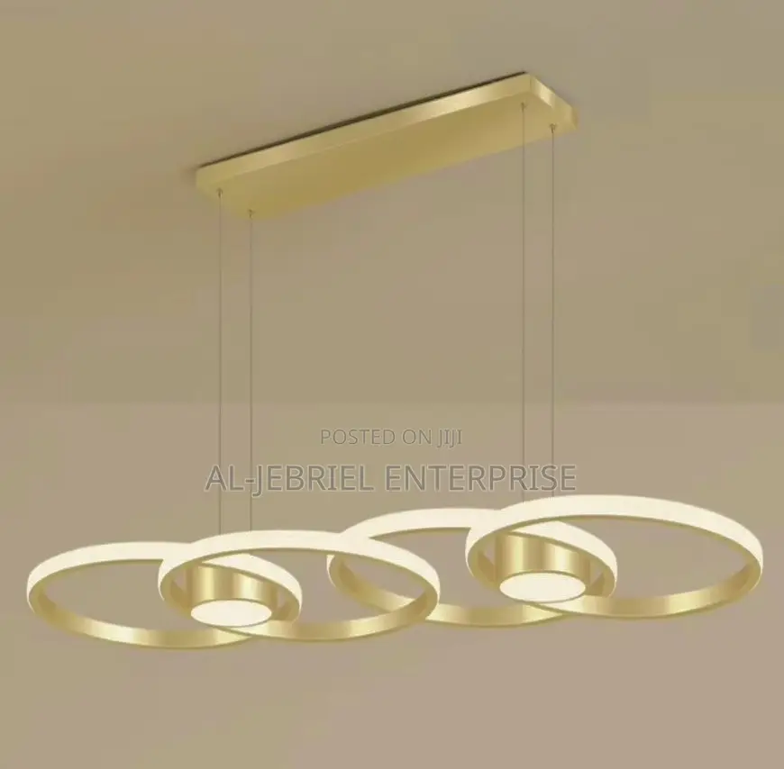 Interconnected Rings Chandelier