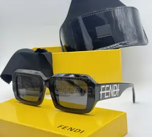Fendi Luxury Square Frame Glasses Available in Plain Dark