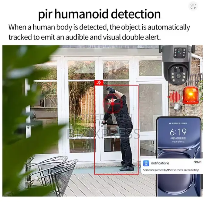 Wifi Solar Ptz Camera