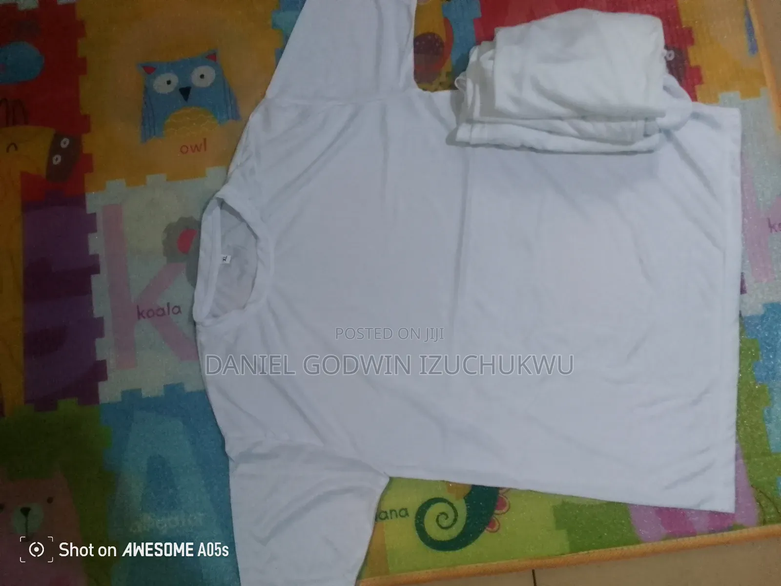 Lacoste, Plain T-Shirts, Round Necks