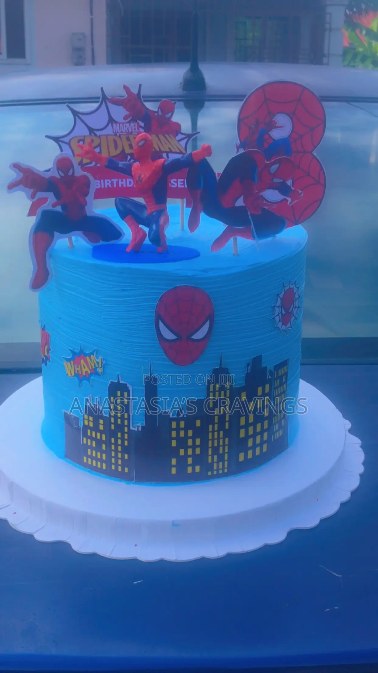 Kids Cartoon Character Cake