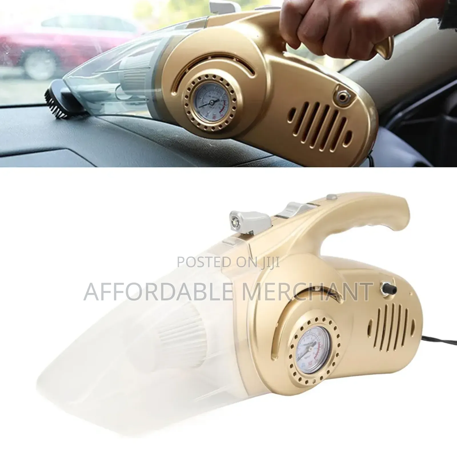 Handheld Auto Vacuum 4 in 1 Car Air Compressor Tire Inflator